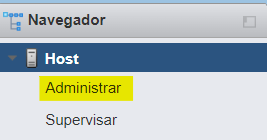 Navegador-Host-Administrar