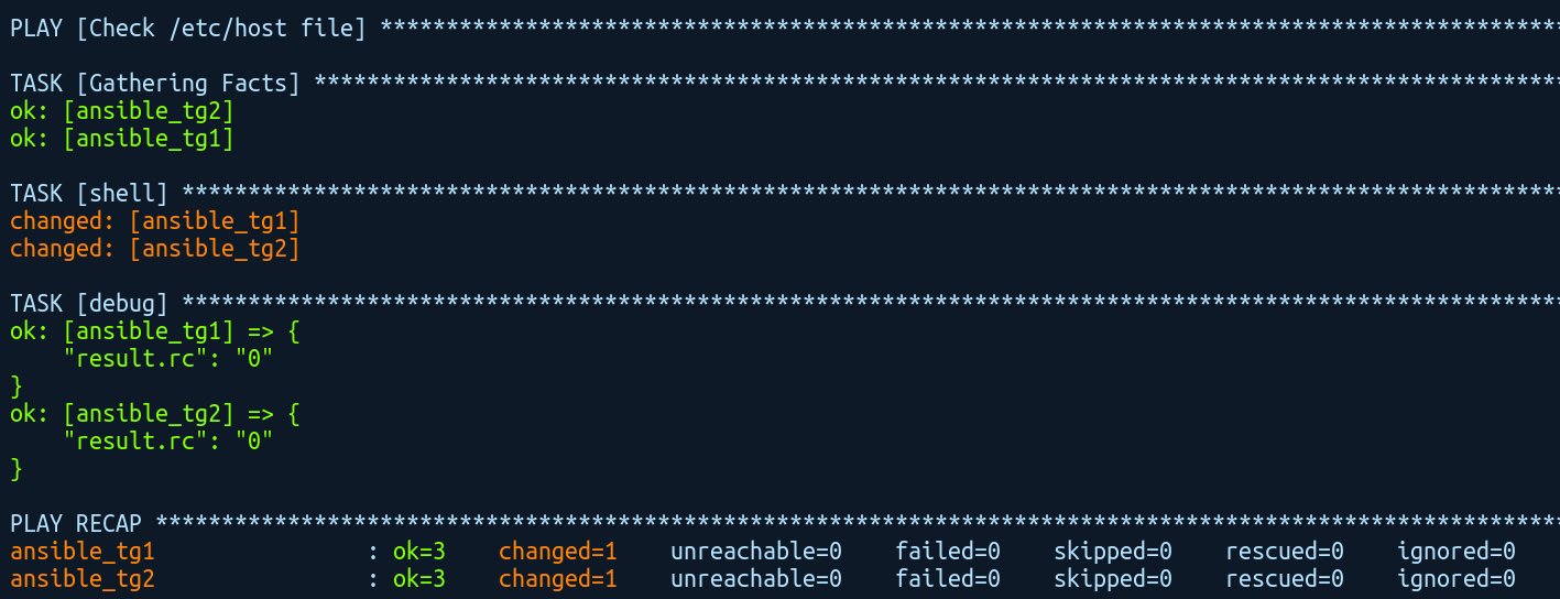 Gathering en Ansible