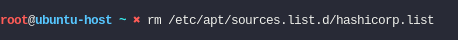 Eliminar repo del listado de repositorios